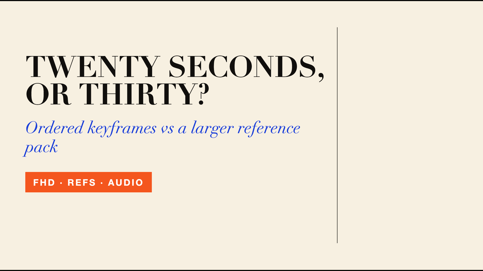 FLUX 3 vs Seedance 2.5: Keyframes, Duration, and Cost