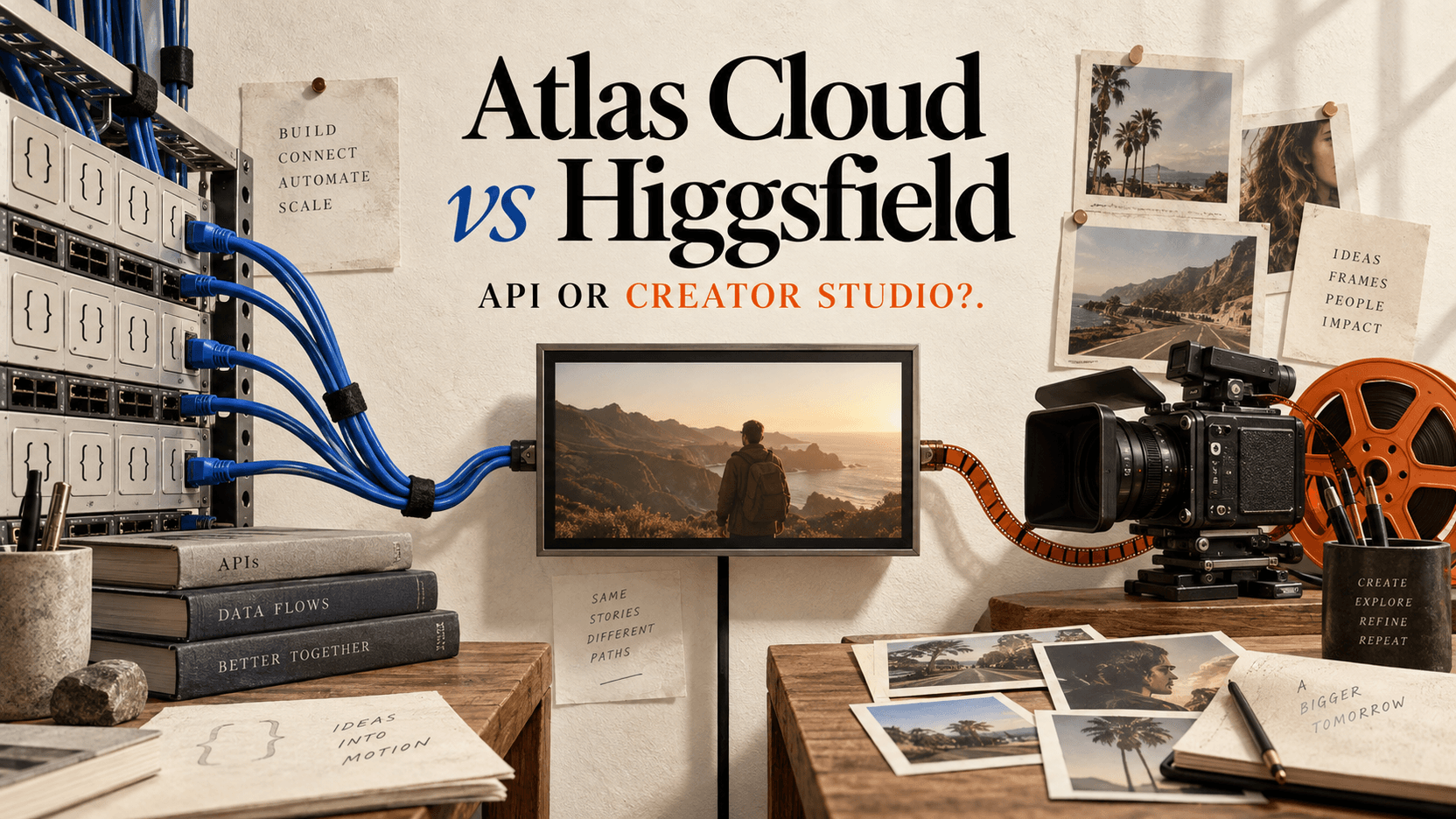 Atlas Cloud vs Higgsfield: API Platform or Creator Studio?