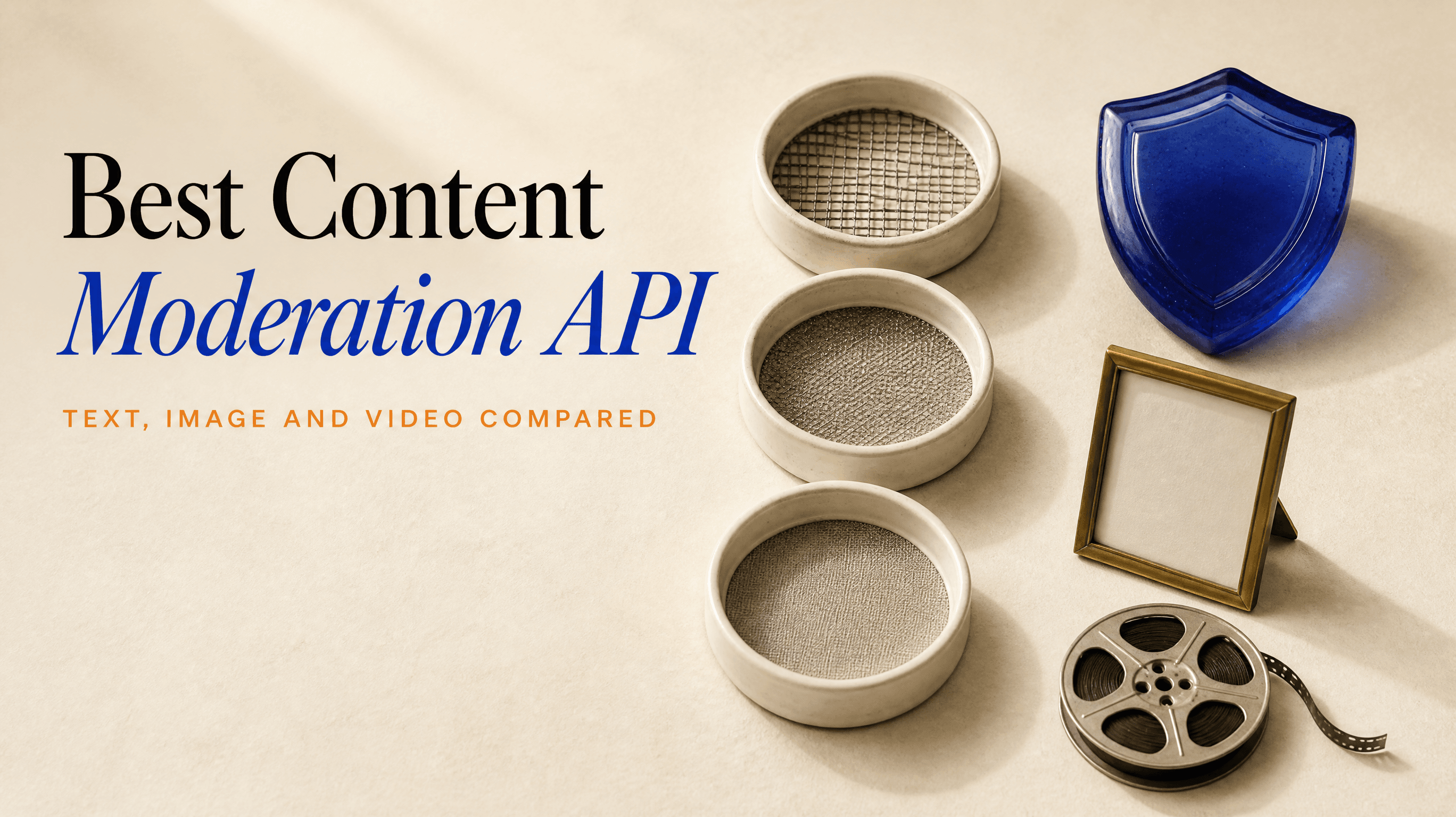 Best Content Moderation API: Text, Image and Video Compared