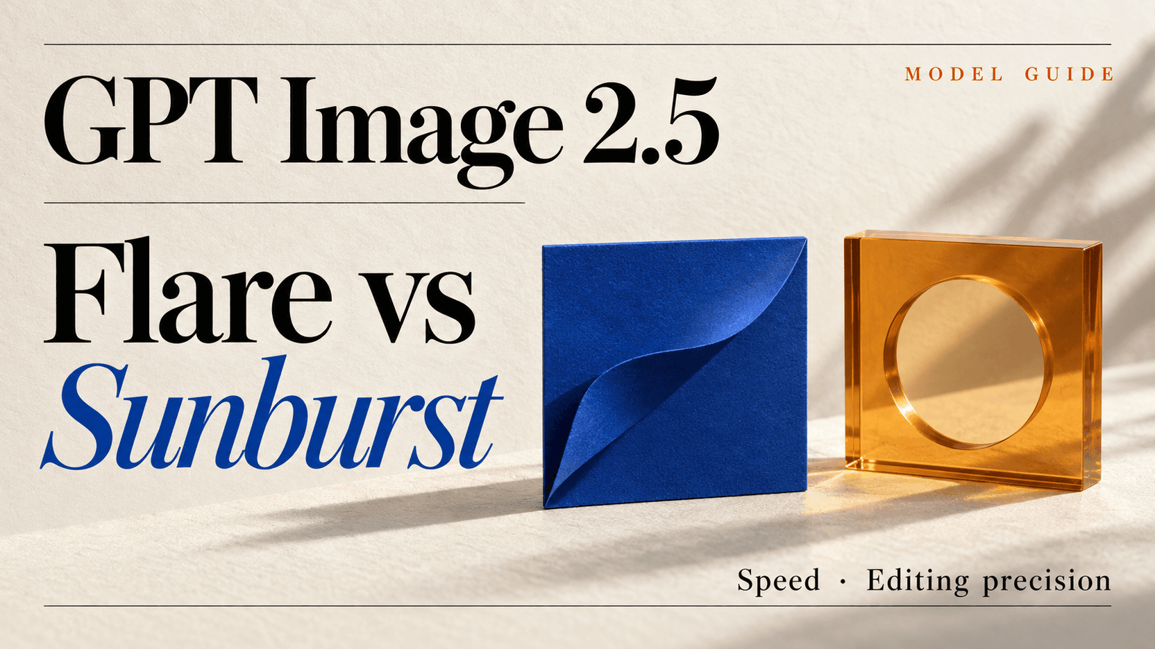 GPT Image 2.5 FlareかSunburst？選ぶべきはどちら