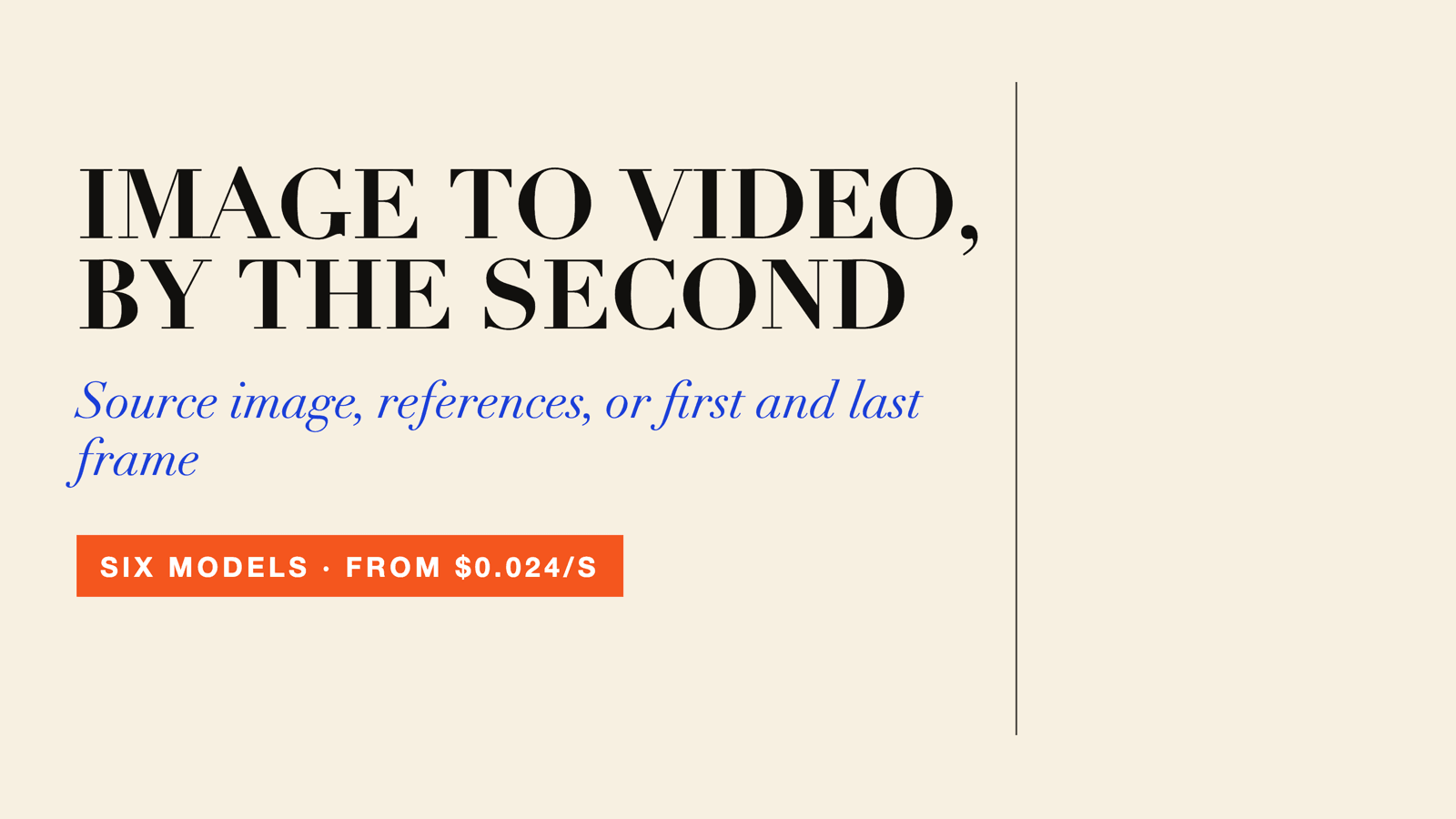 Image to Video API in 2026: Prices, Inputs, and Free Limits