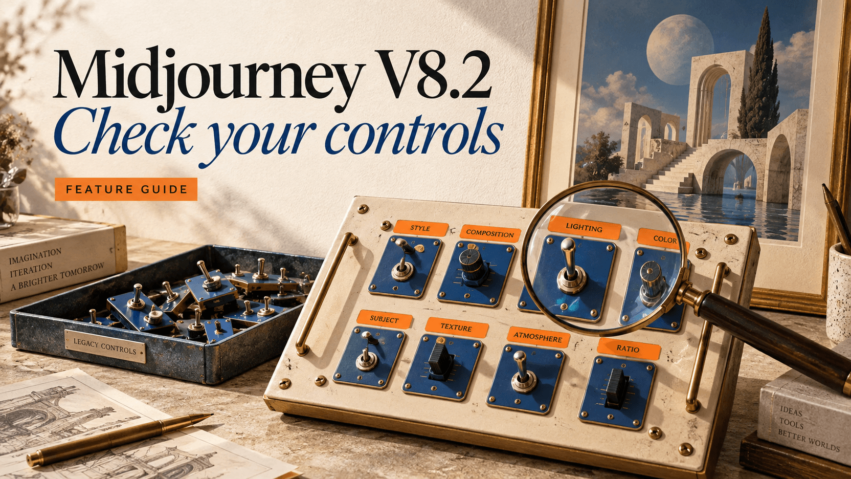 Midjourney V8.2 Features and the Nine Flags V8 Retired
