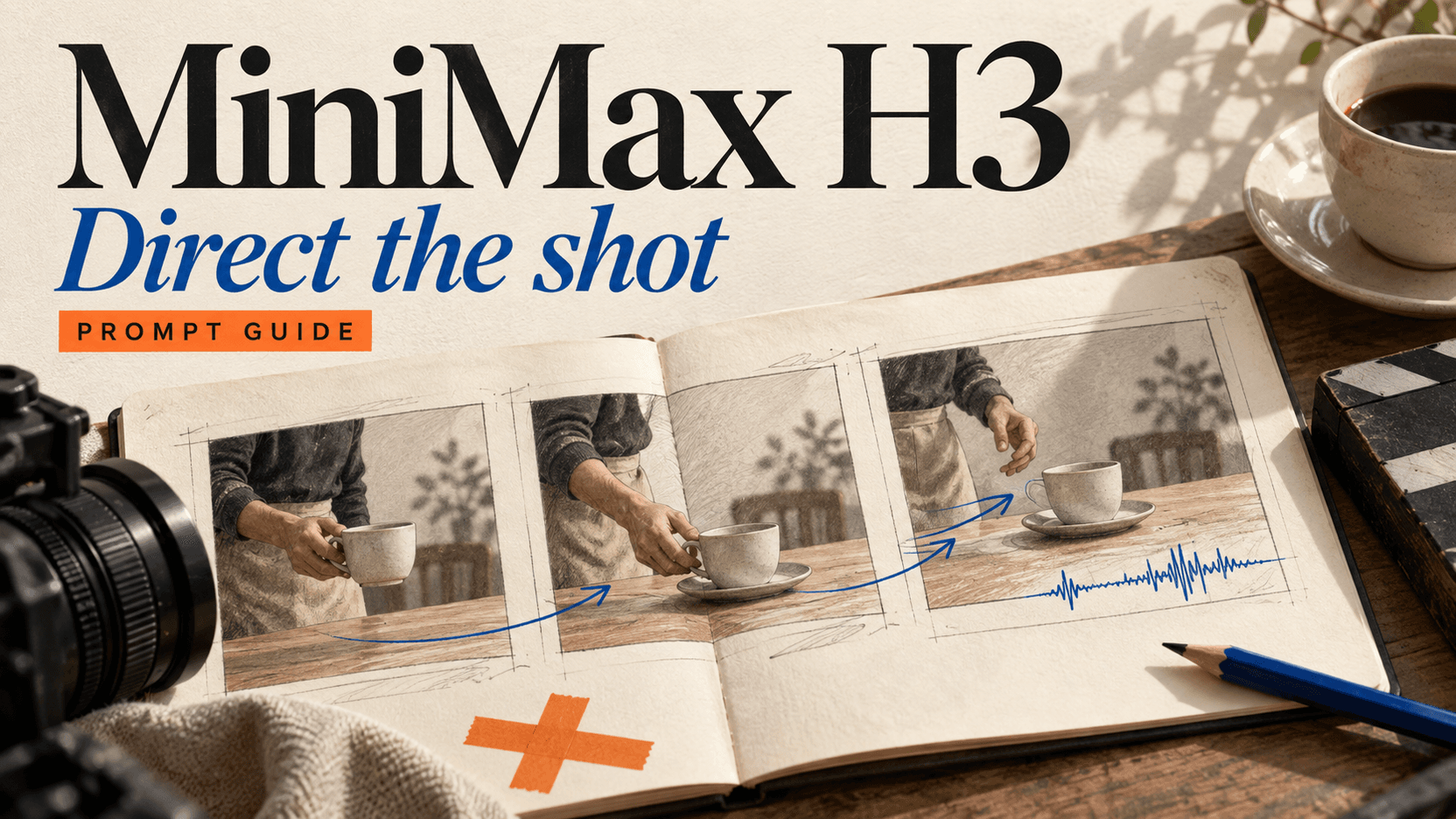 MiniMax H3 프롬프트 가이드: 모션, 카메라, 사운드, 레퍼런스