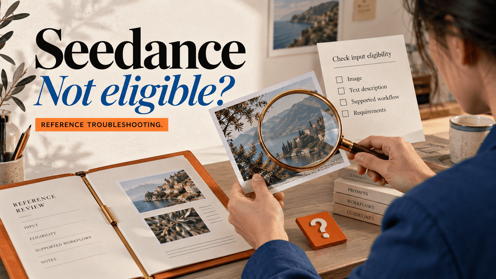 Seedance 2.0 "Not Eligible": Why It Happens, What Works