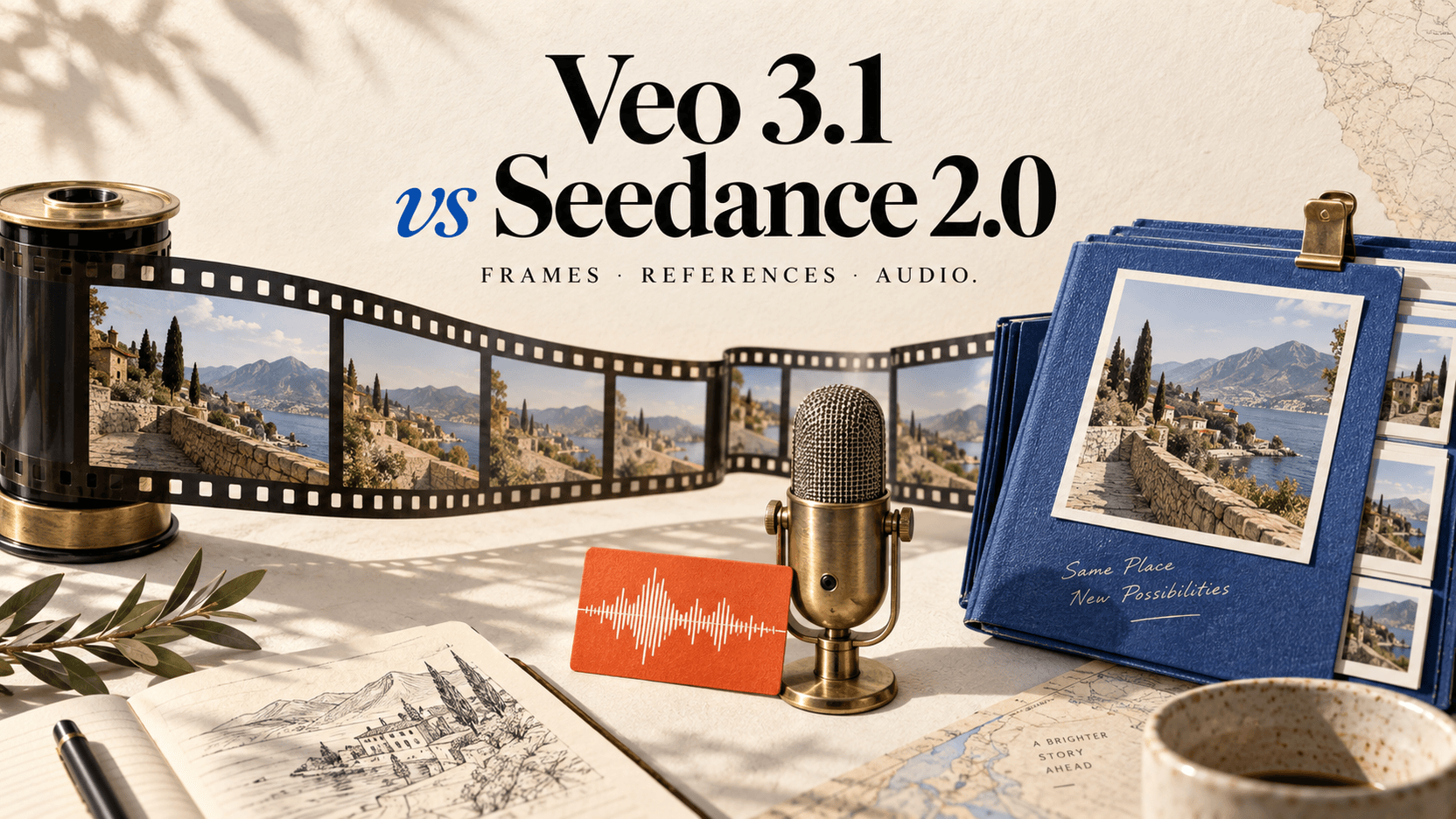 Veo 3.1 vs Seedance 2.0：2026年の動画モデル選び