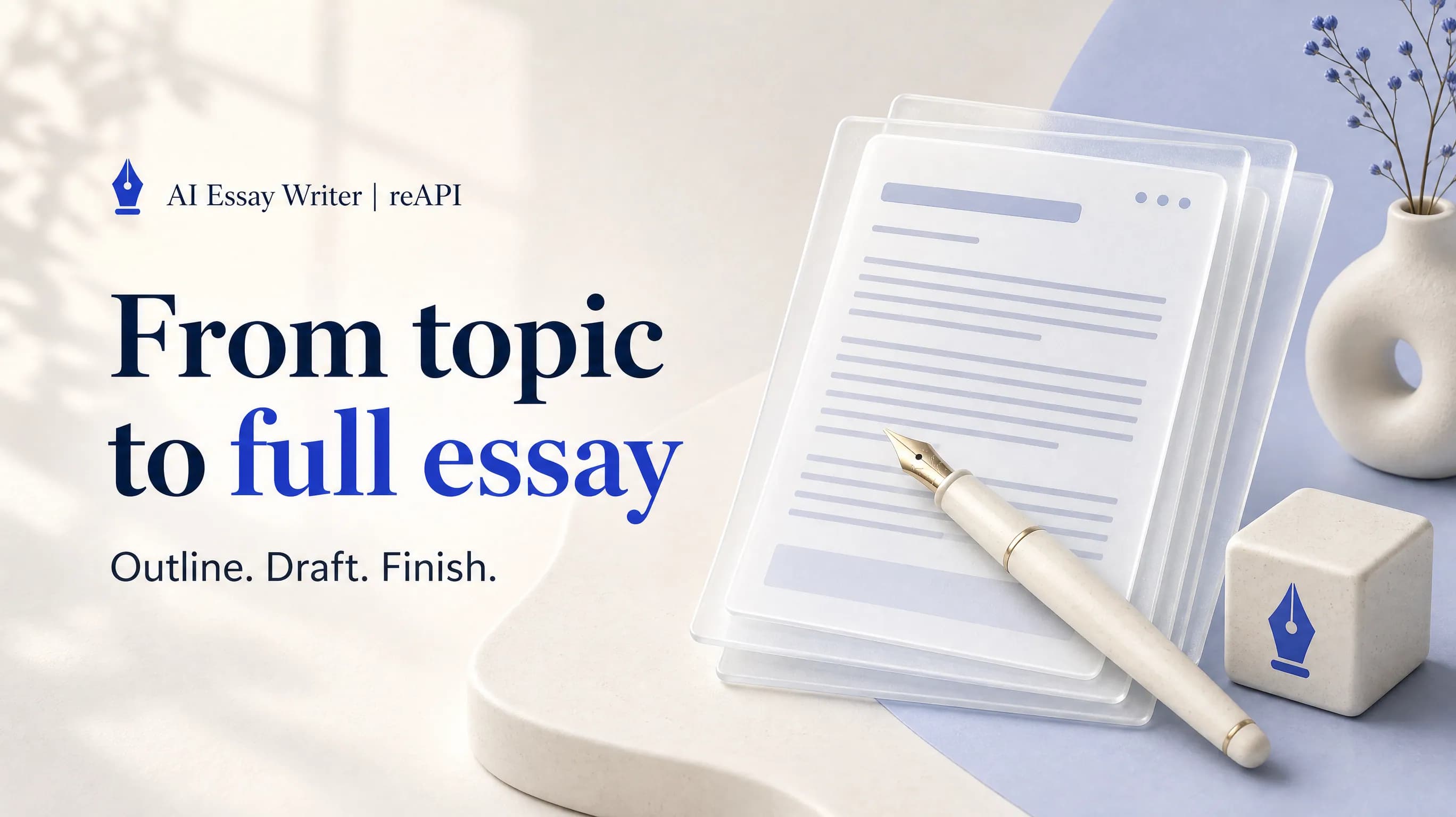 A topic turned into a full essay