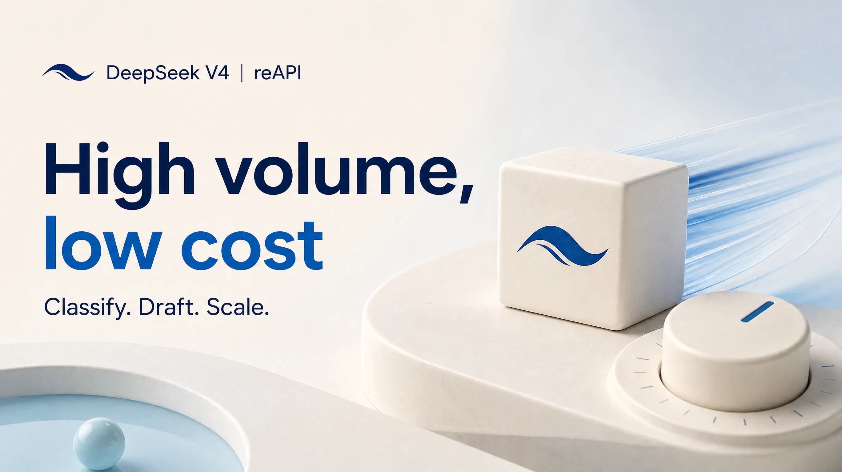 DeepSeek V4 Flash alimentant du codage à haut débit et des tâches par lots
