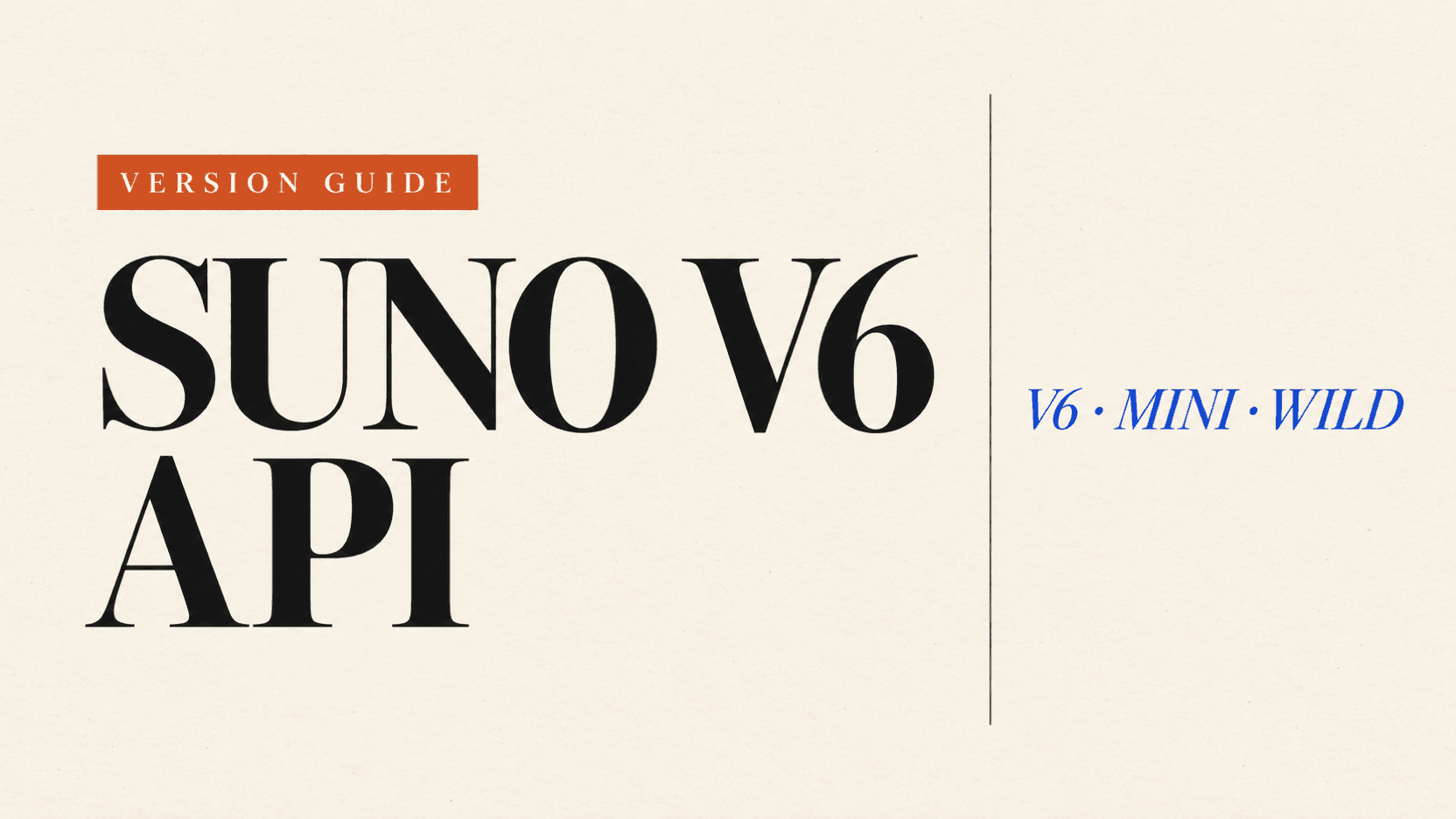 Suno V6 API: What Changes in Your Existing Integration Suno V6 API: What Changes in Your Existing Integration