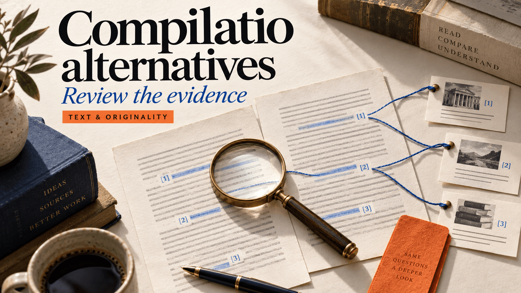 Meilleures alternatives à Compilatio en 2026 : 5 outils comparés Meilleures alternatives à Compilatio en 2026 : 5 outils comparés