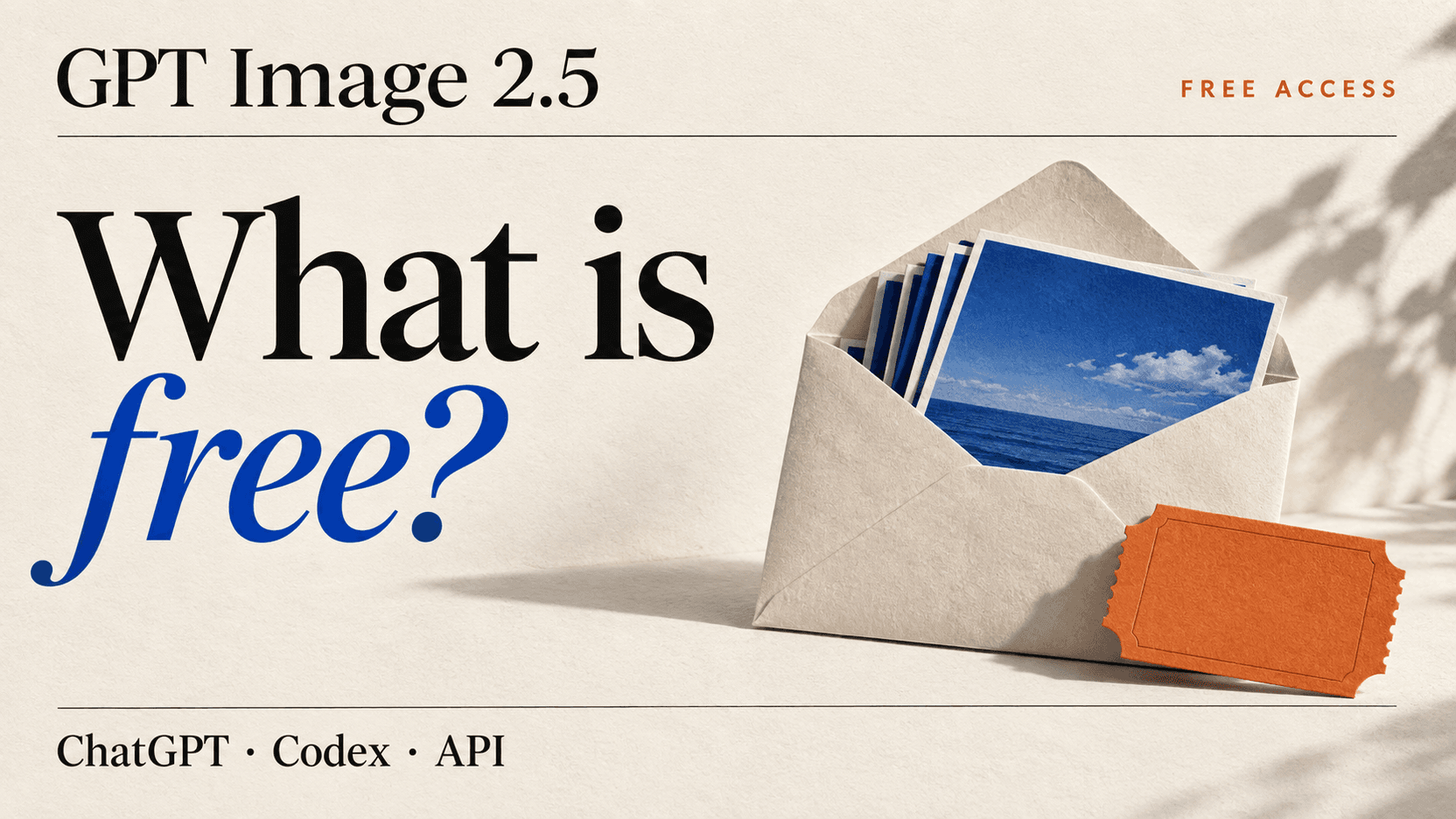 GPT Image 2.5 Free: ChatGPT Limits and API Access Guide GPT Image 2.5 Free: ChatGPT Limits and API Access Guide