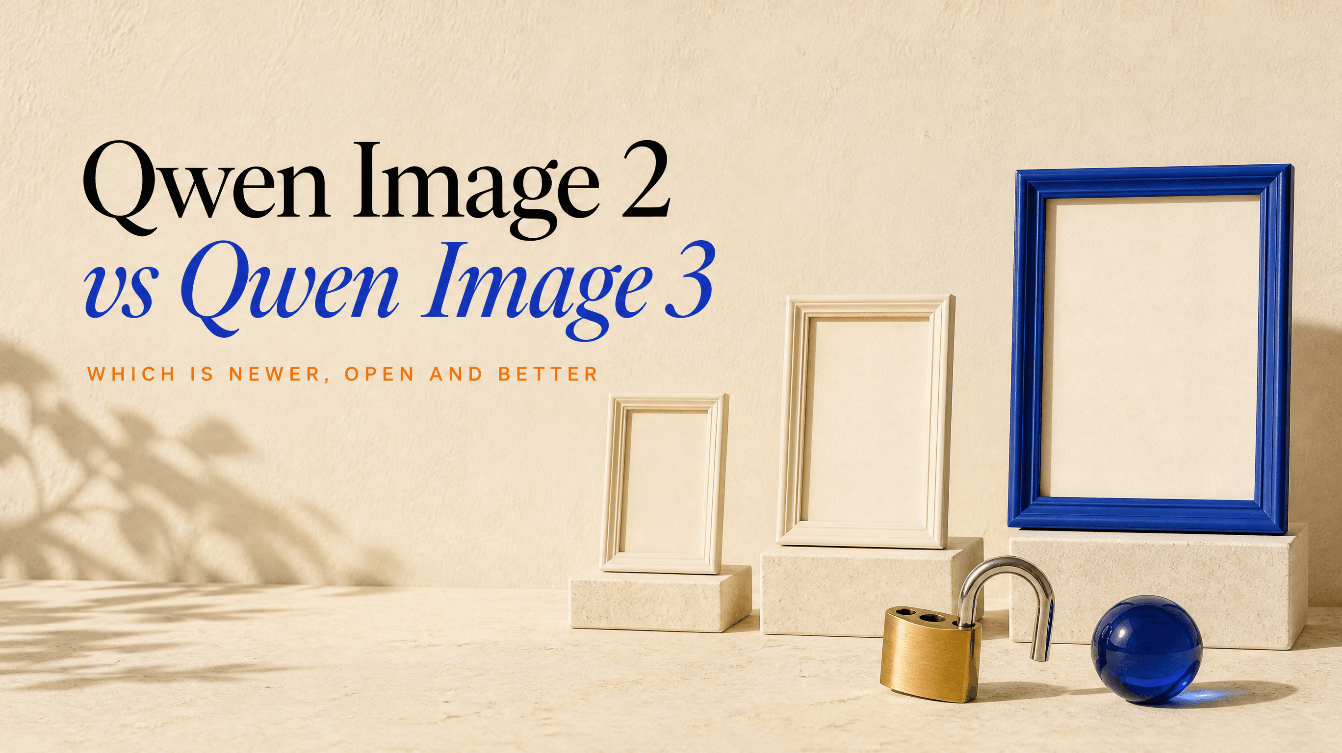 Qwen Image 2 vs 3: Welches ist neuer, offen und besser? Qwen Image 2 vs 3: Welches ist neuer, offen und besser?