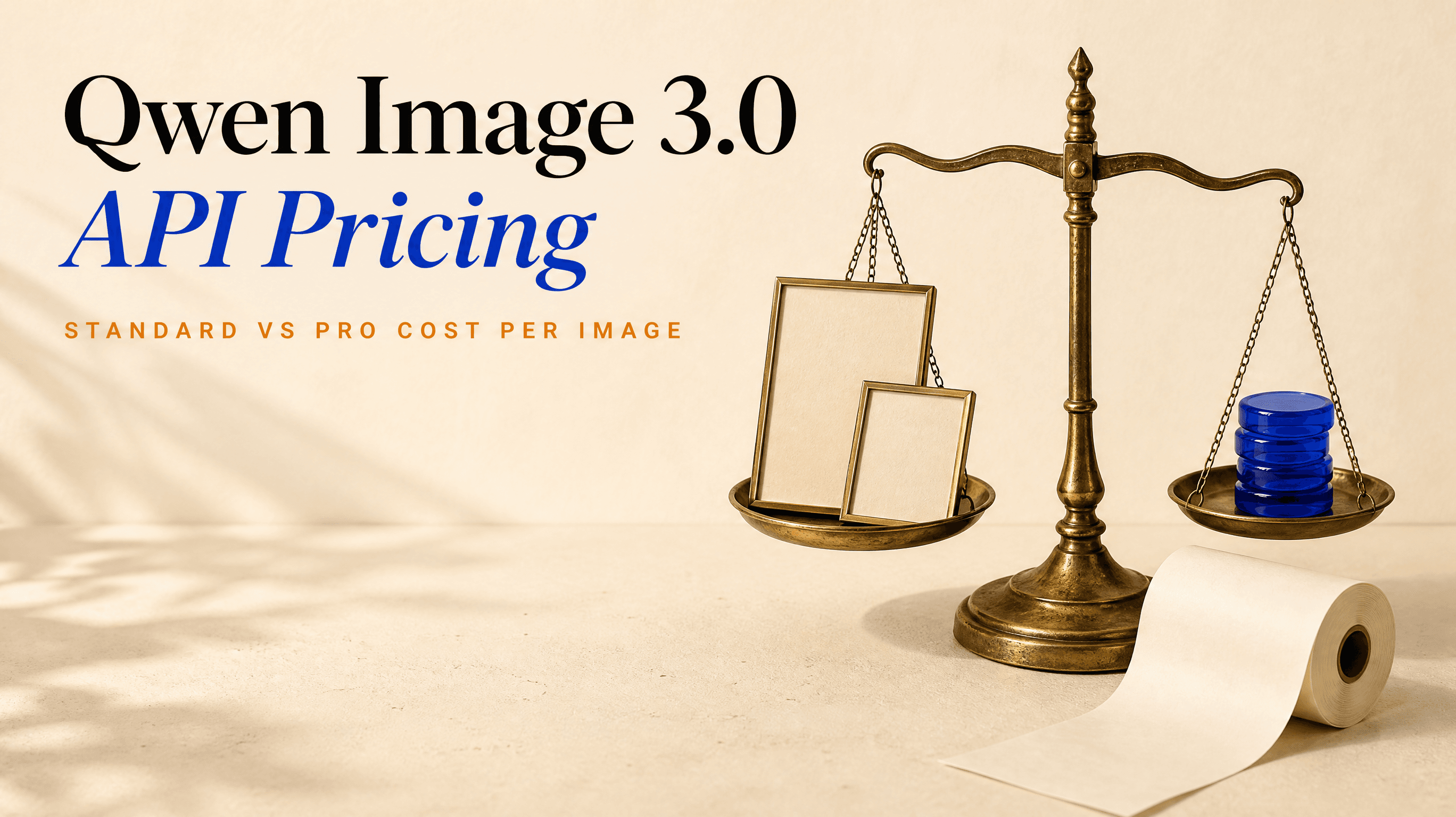 Qwen Image 3.0 API Pricing: Pro vs Standard Cost per Image Qwen Image 3.0 API Pricing: Pro vs Standard Cost per Image