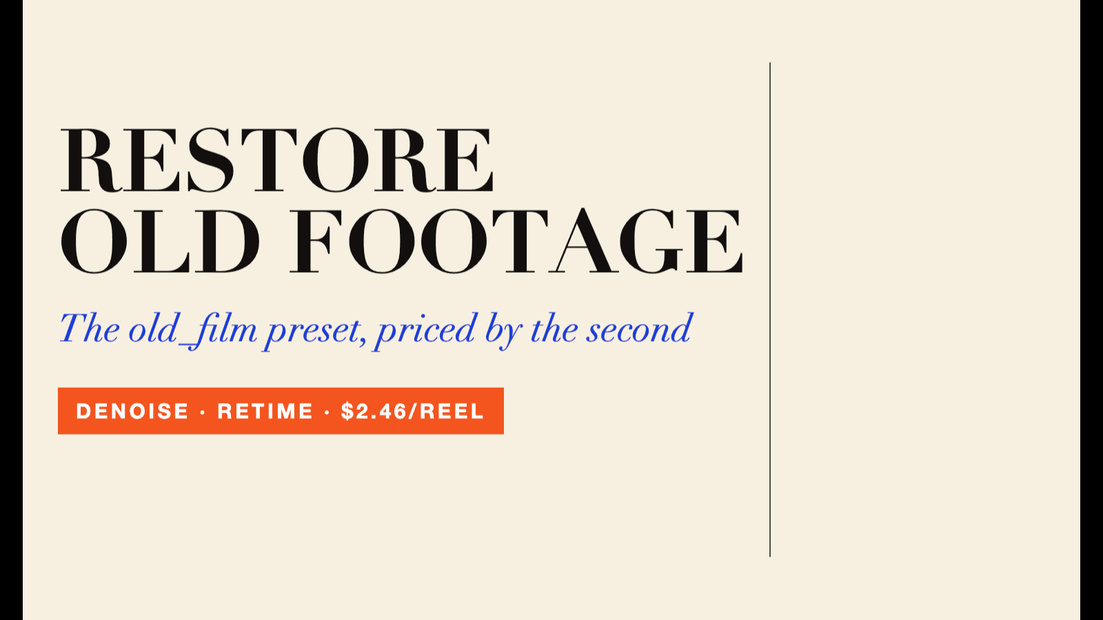 How to Restore Old Video with AI (and What It Costs) How to Restore Old Video with AI (and What It Costs)