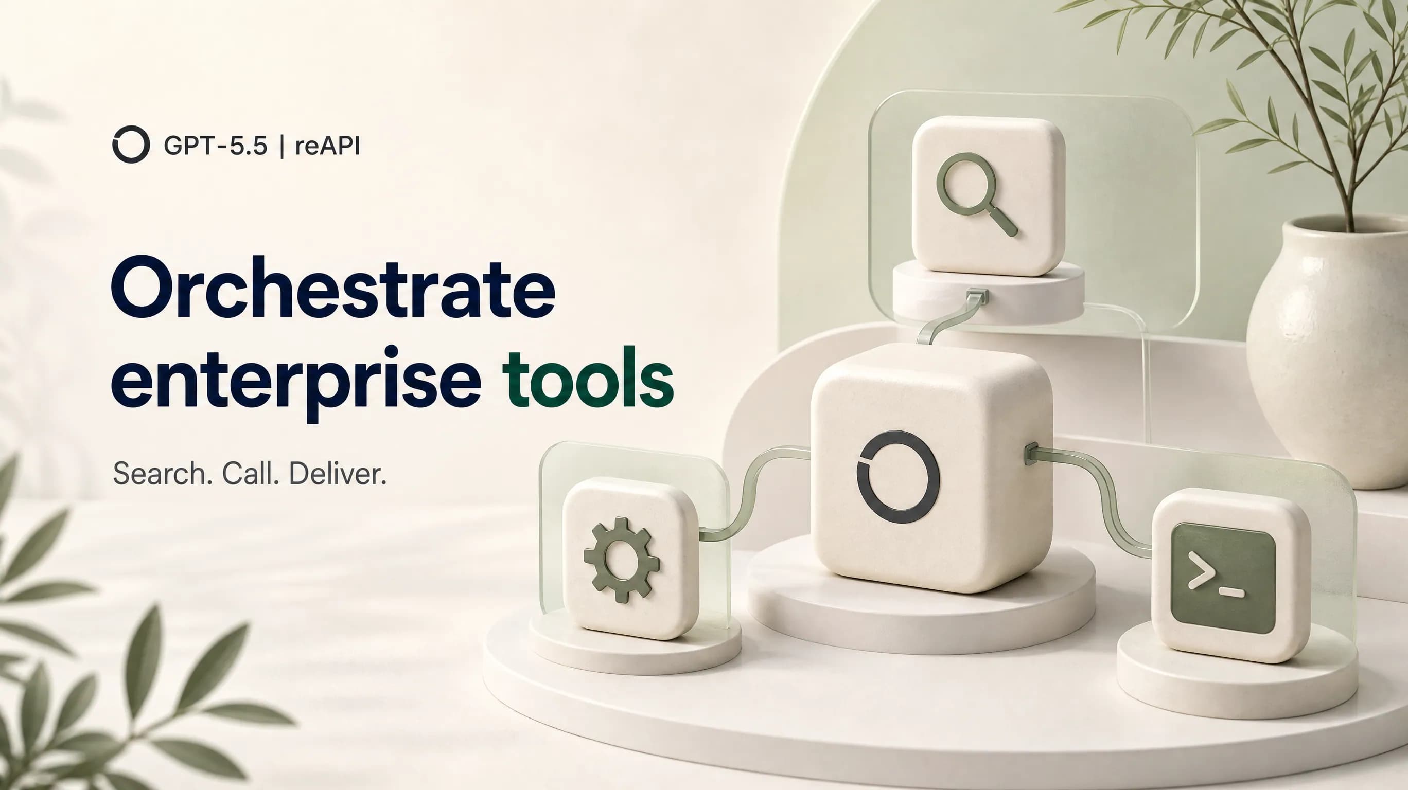GPT-5.5 selecting tools dynamically from a large registry